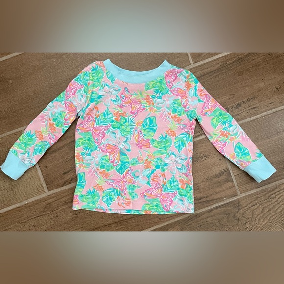 Lilly Pulitzer - Pottery Barn Kids 2T Girls Isle Be Back Pajama Set - Picture 3 of 14